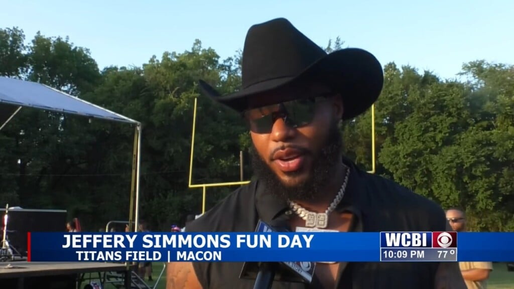 Jeffery Simmons Gives Back With Annual Community Fun Day