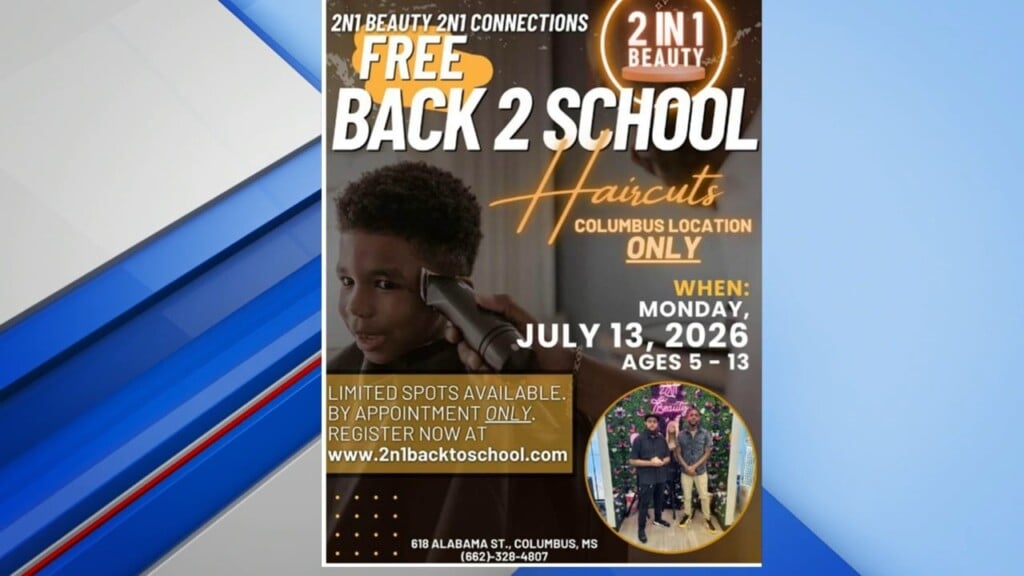 Midday (2n1 Beauty 2n1 Connections Free Back 2 School Haircuts) 07/07/26