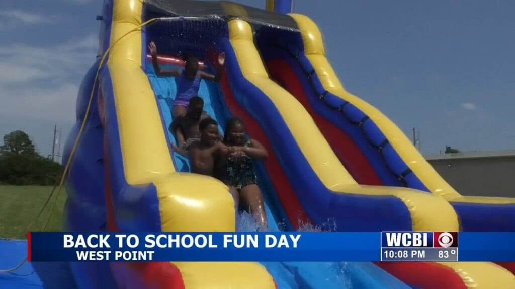 Local Church Hosts "fun Day" For Students Before School Starts