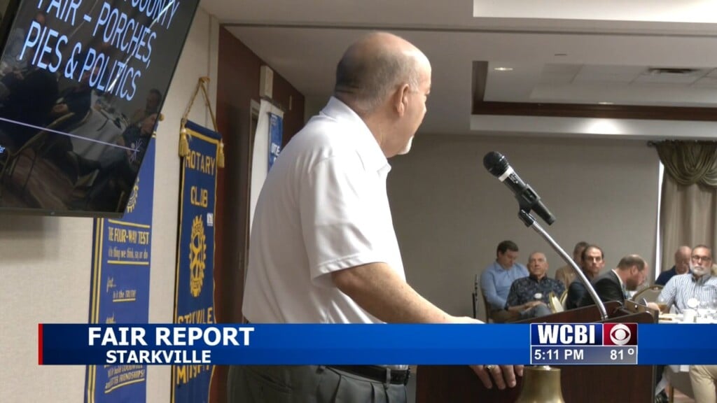 Sid Salter Briefs Starkville Community Leaders About The Events Of This Year's Fair