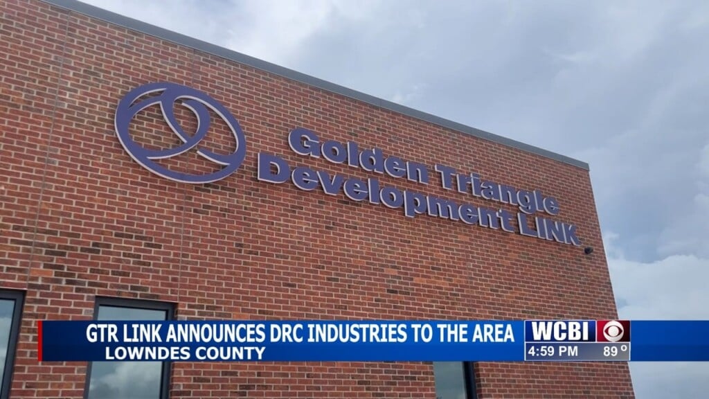 Gt Development Link Announces Drc Industries To Be Establishing Operations In Lowndes Co.