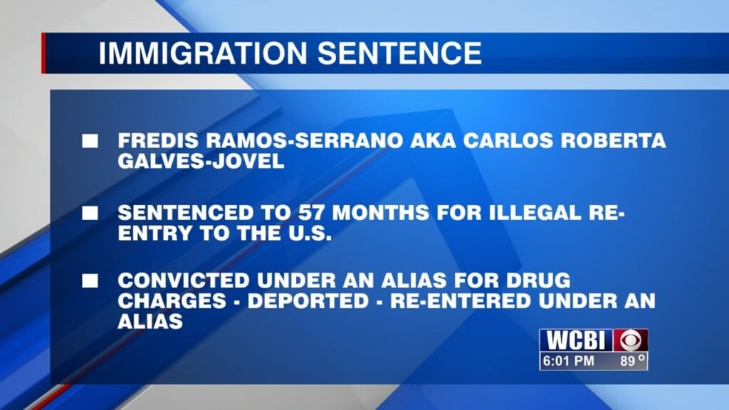 Five Year Setence On Immigration Charges