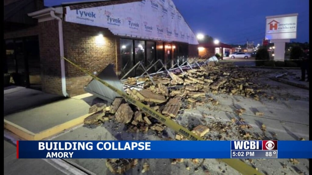 Hometown Health Care Suffers Major Damage After Partial Collapse In Amory