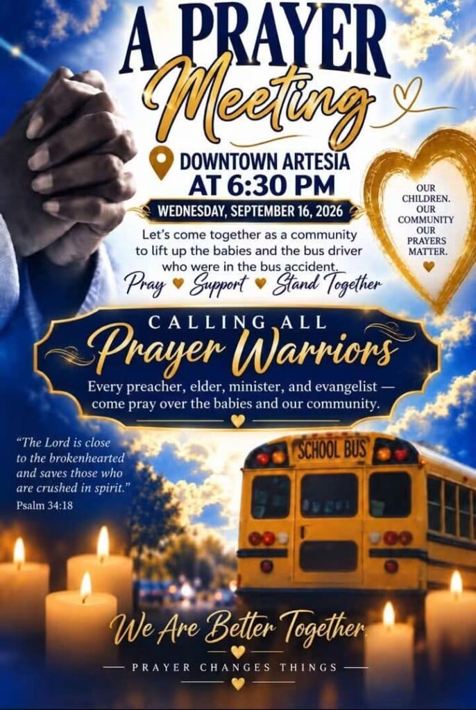 ARTESIA PRAYER VIGIL