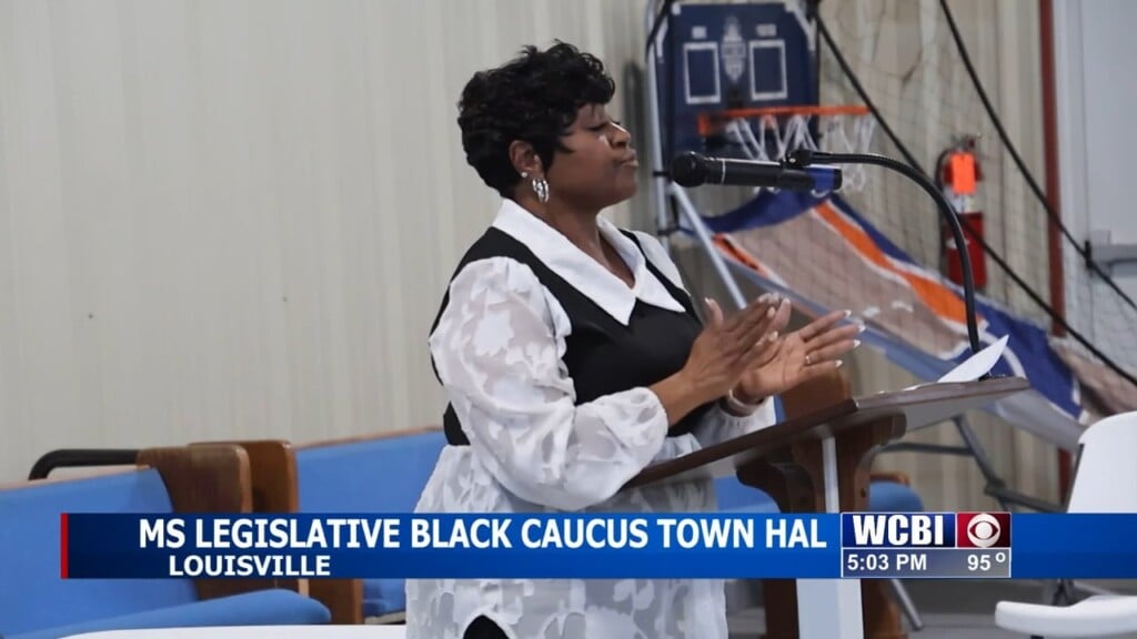 Leaders Of The Mississippi Legislative Black Caucus Urge Winston County Voters To Get Out And Vote In This Year's Mid Term Elections