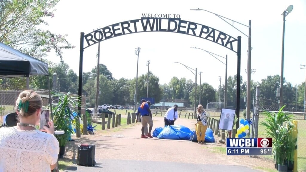 City Of Aliceville Officially Changes The City Parks Name To Robert Wilder Park