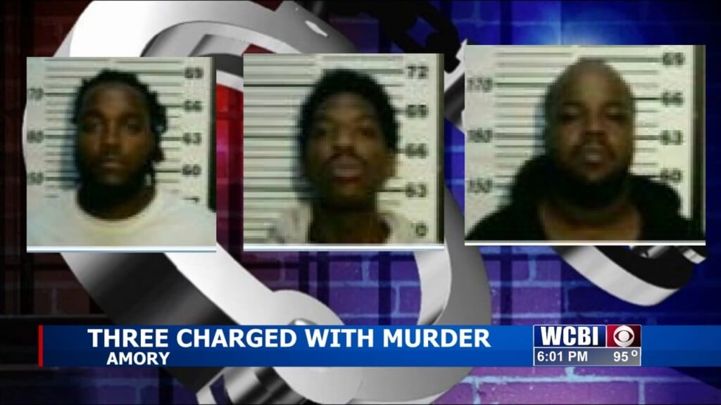 Amory Police Make 3 Arrests In August Shooting Death