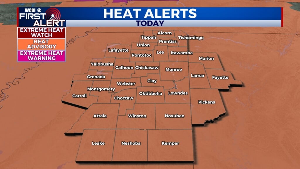heat advisory today