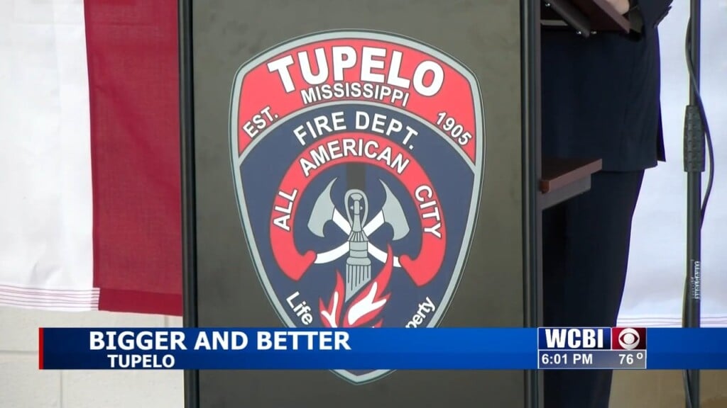 A Local Fire Department Cut The Ribbon On The City's Newest Fire Station