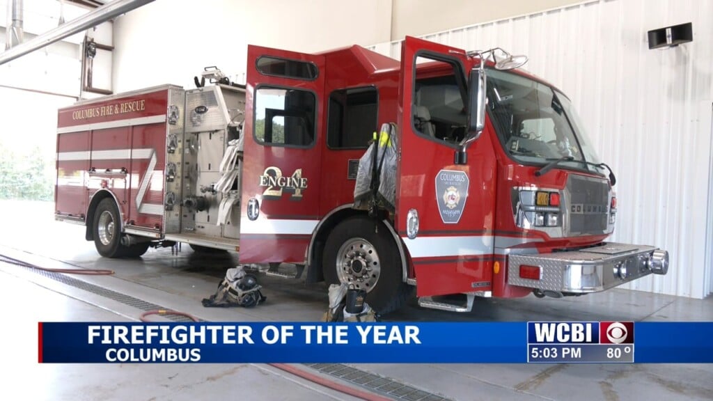 One Stand Out Firefighter From Columbus Fire And Rescue Has Been Named Firefighter Of The Year
