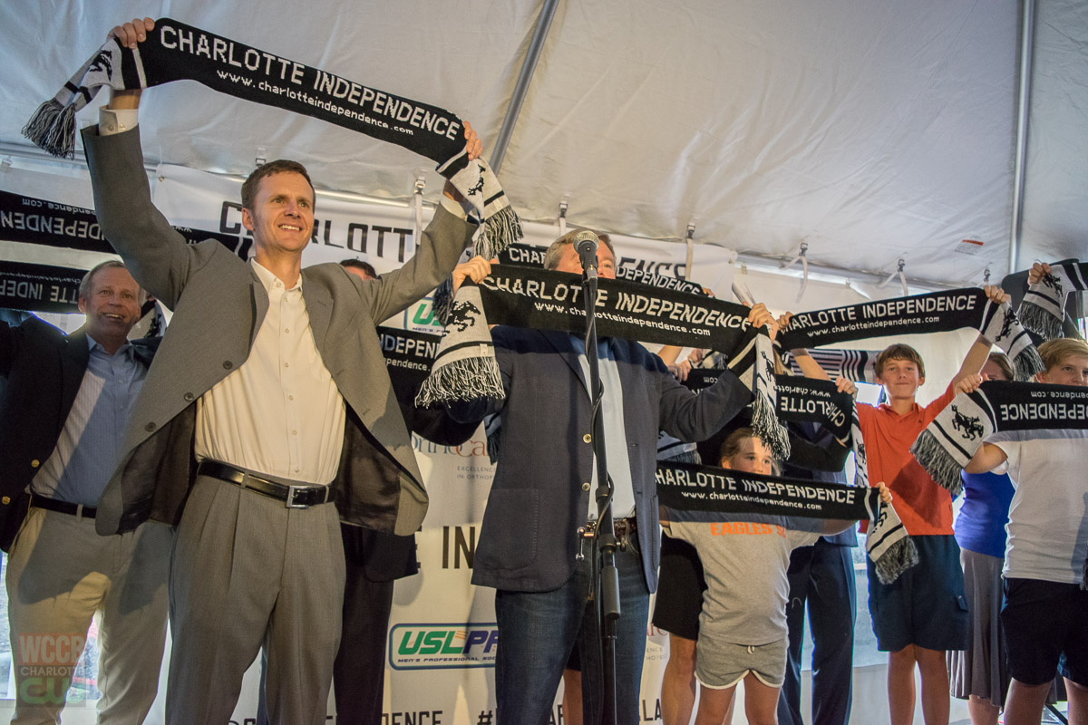 New Charlotte USL Pro Soccer Team Unveiled - WCCB Charlotte