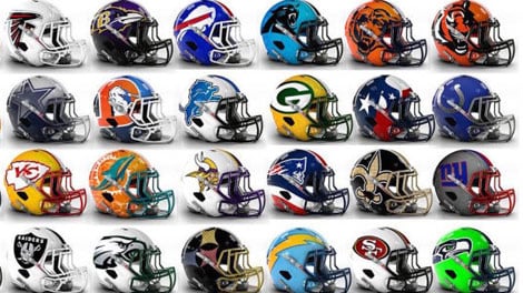 GALLERY: Alternate NFL helmets concepts