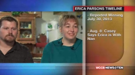 Detailed Timeline of the Search for Erica Parsons - WCCB Charlotte's CW