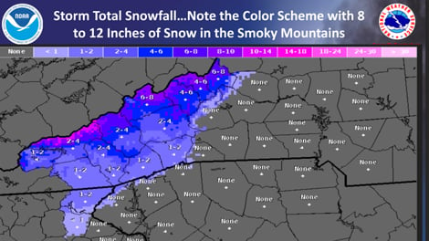 Possible Snowfall This Evening - WCCB Charlotte's CW