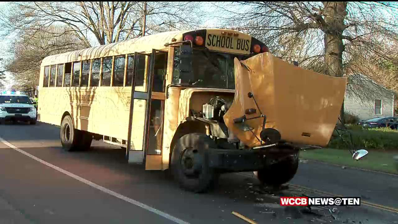 2 Injured in CMS Bus Crash - WCCB Charlotte