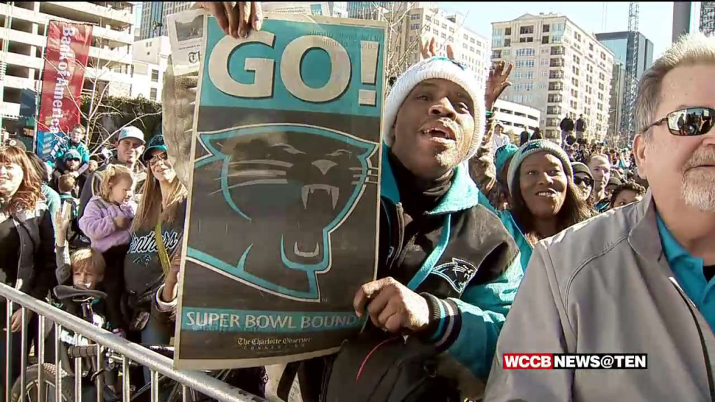 73,000 Fans Captured In Panthers FanCam At NFC Championship Game