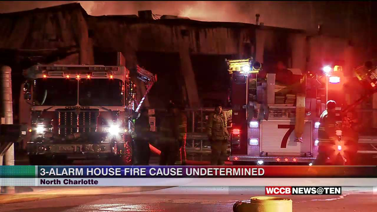 3-Alarm Warehouse Fire Under Investigation - WCCB Charlotte