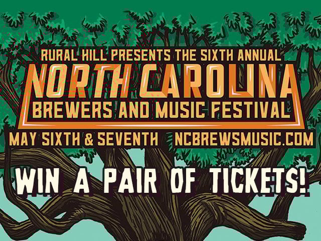Win a pair of tickets to the NC Brewers & Music Festival