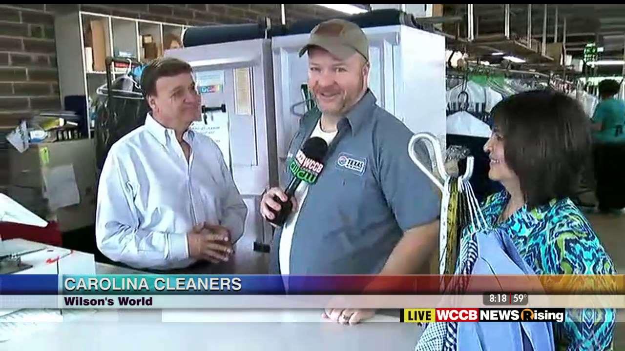 Wilson's World Cleaning up his Act at Carolina Cleaners WCCB