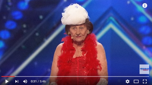 90-Year-Old Americas Got Talent Contestant Does Striptease
