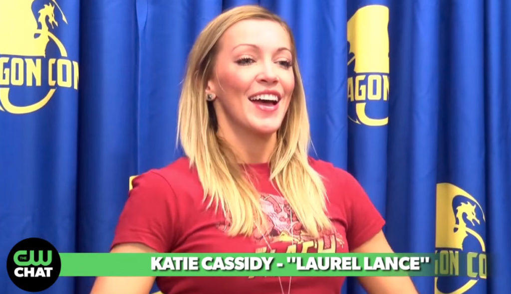 CW CHAT BONUS: Katie Cassidy on Black Canary Costume