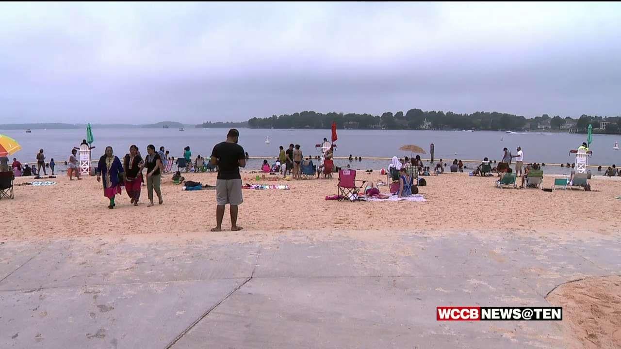 New Public Beach Packed On Independence Day - WCCB Charlotte