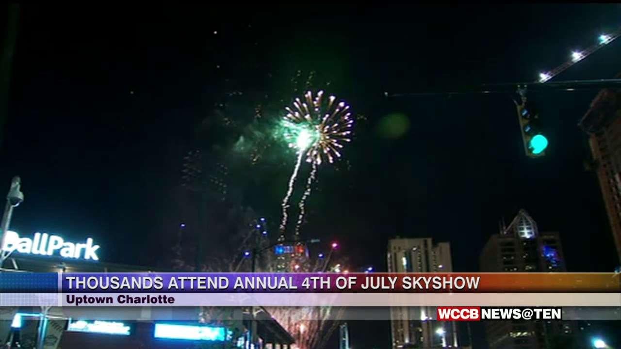 Thousands Pack Uptown For Charlotte's Skyshow WCCB Charlotte's CW