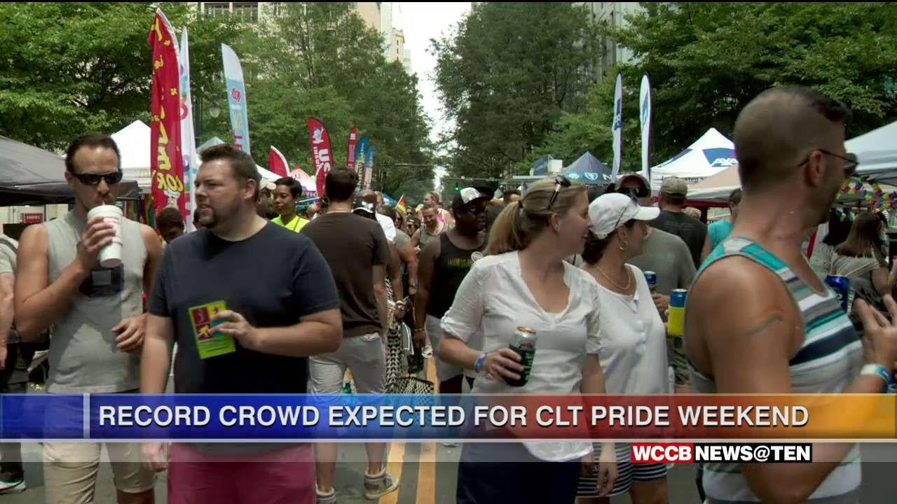 Charlotte Bracing for Pride Festival Crowd WCCB Charlotte's CW