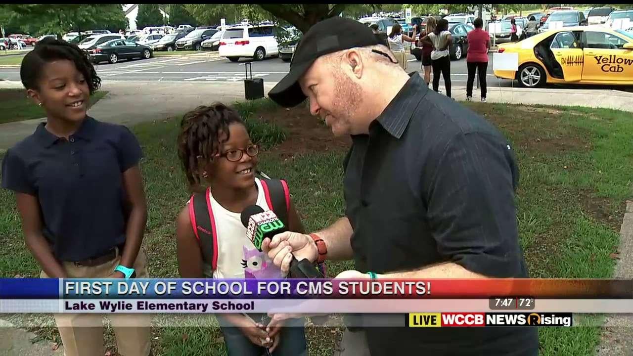 Wilson's World: The First Day of School at Lake Wylie Elementary - WCCB ...