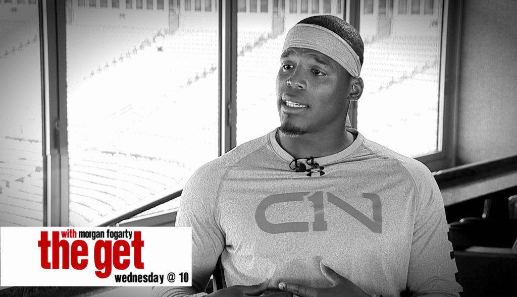 Cam Newton on The Get, Wednesday on WCCB, Charlotte's CW