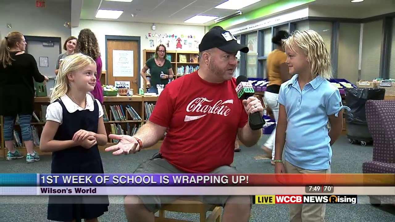 Wilson's World Wrapping Up Back to School Week at Rama Road Elementary