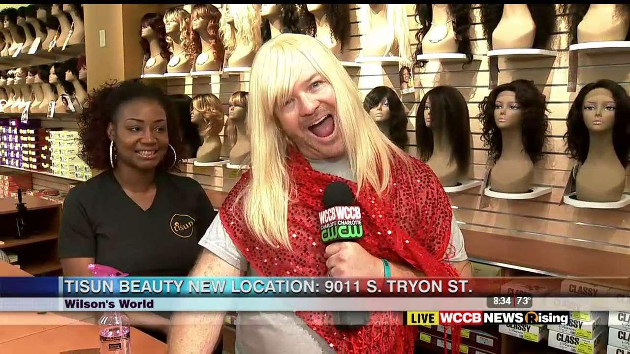 Wilson's World Wilson Checking Out the Glam at the Newest Location of