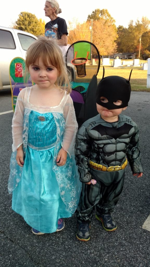 Elsa and Batman - WCCB Charlotte's CW