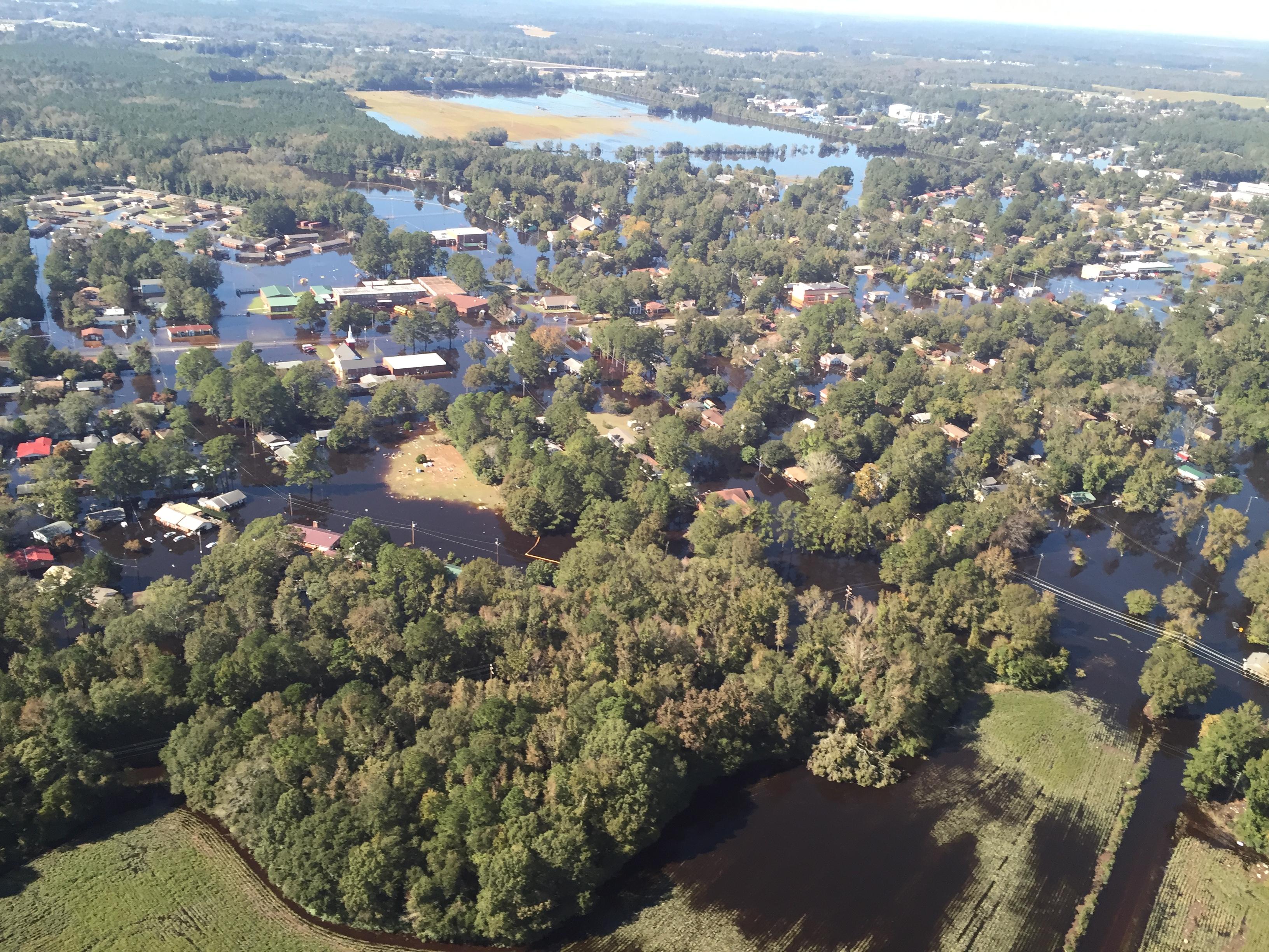 Weather Channel Lumberton Nc Aerial View Of Lumberton Flood Waters|PHOTOS - WCCB Charlotte's CW