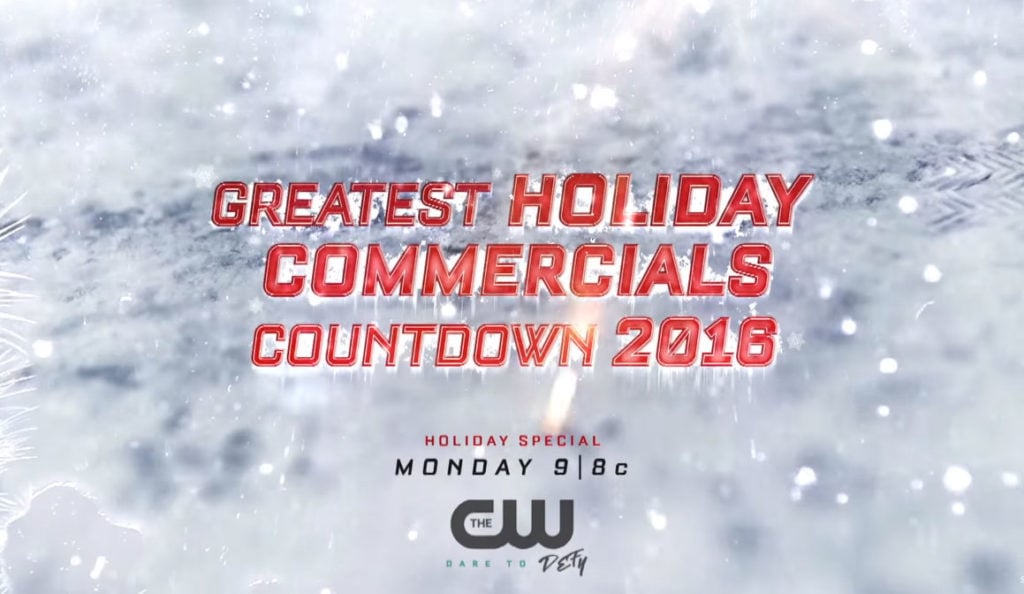 Greatest Holiday Commercial Countdown | The CW