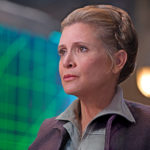 Carrie Fisher in Star Wars: The Force Awakens