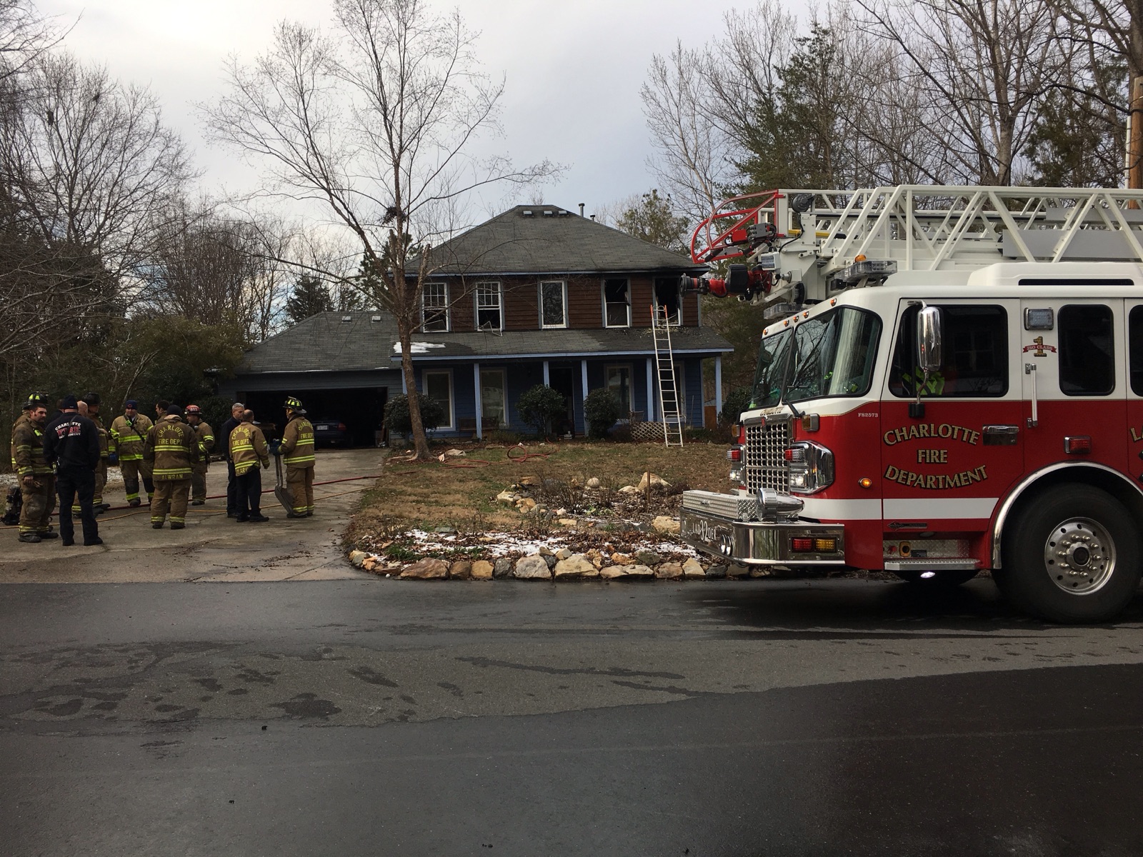 Crews Investigating Two Story House Fire In South Charlotte - WCCB ...