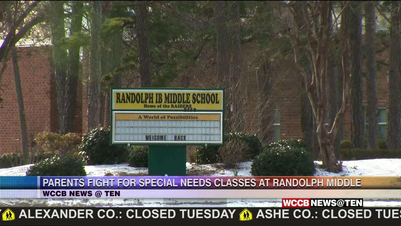 Parents Fight For Special Needs Classes At Randolph Middle WCCB