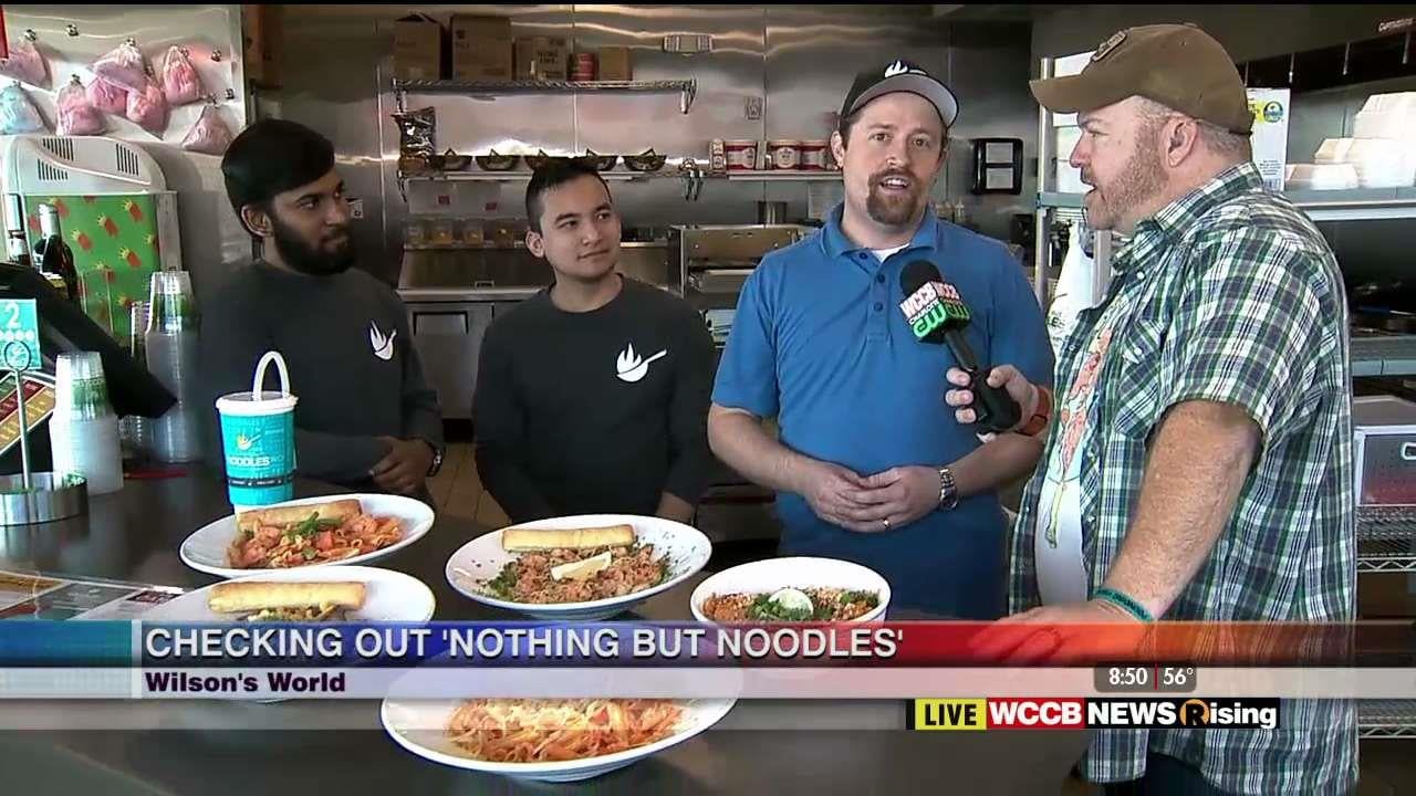 Wilson's World Enjoying Nothing But Noodles WCCB Charlotte's CW