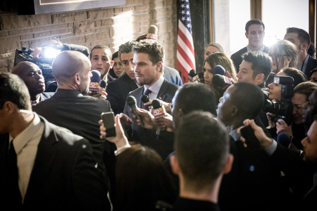 Arrow -- "Fighting Fire With Fire"