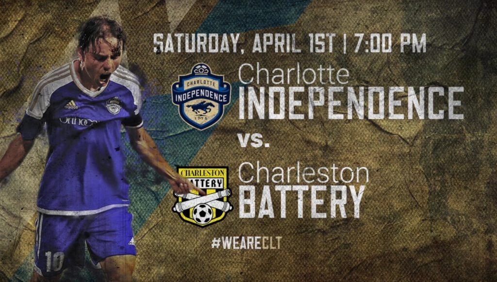 Charlotte Independence vs Charleston Battery