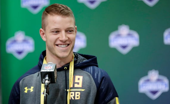 Panthers' Christian McCaffrey Awards Super Bowl Trip To Military ...