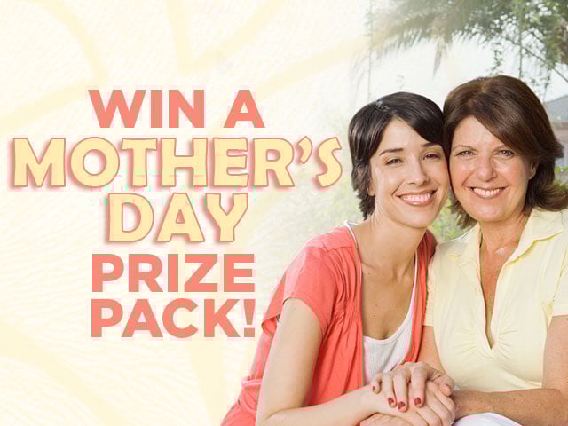 Win a Mother's Day prize pack worth over $2000 from WCCB, Charlotte's CW!