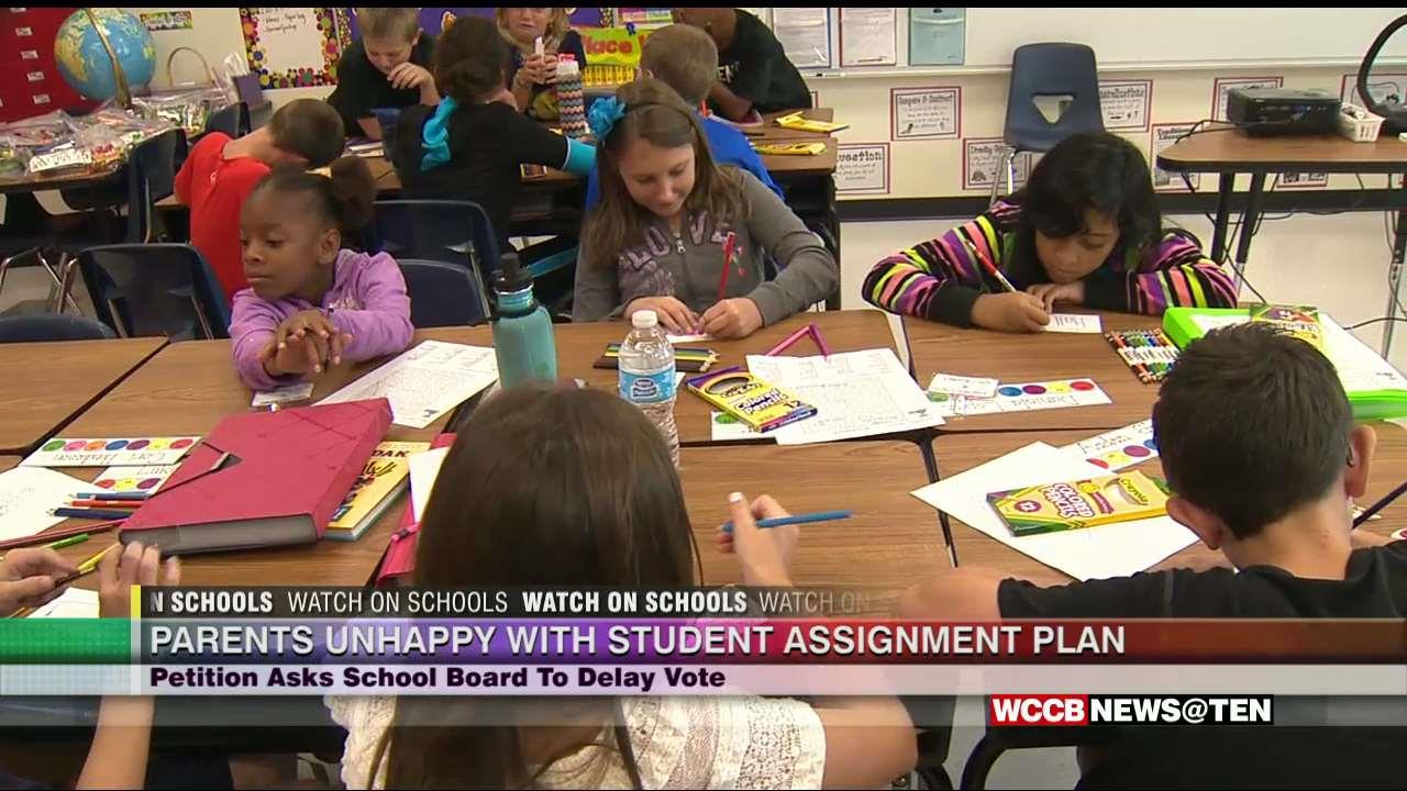 CMS Parents Start Petition To Delay Student Assignment Plan Vote - WCCB ...