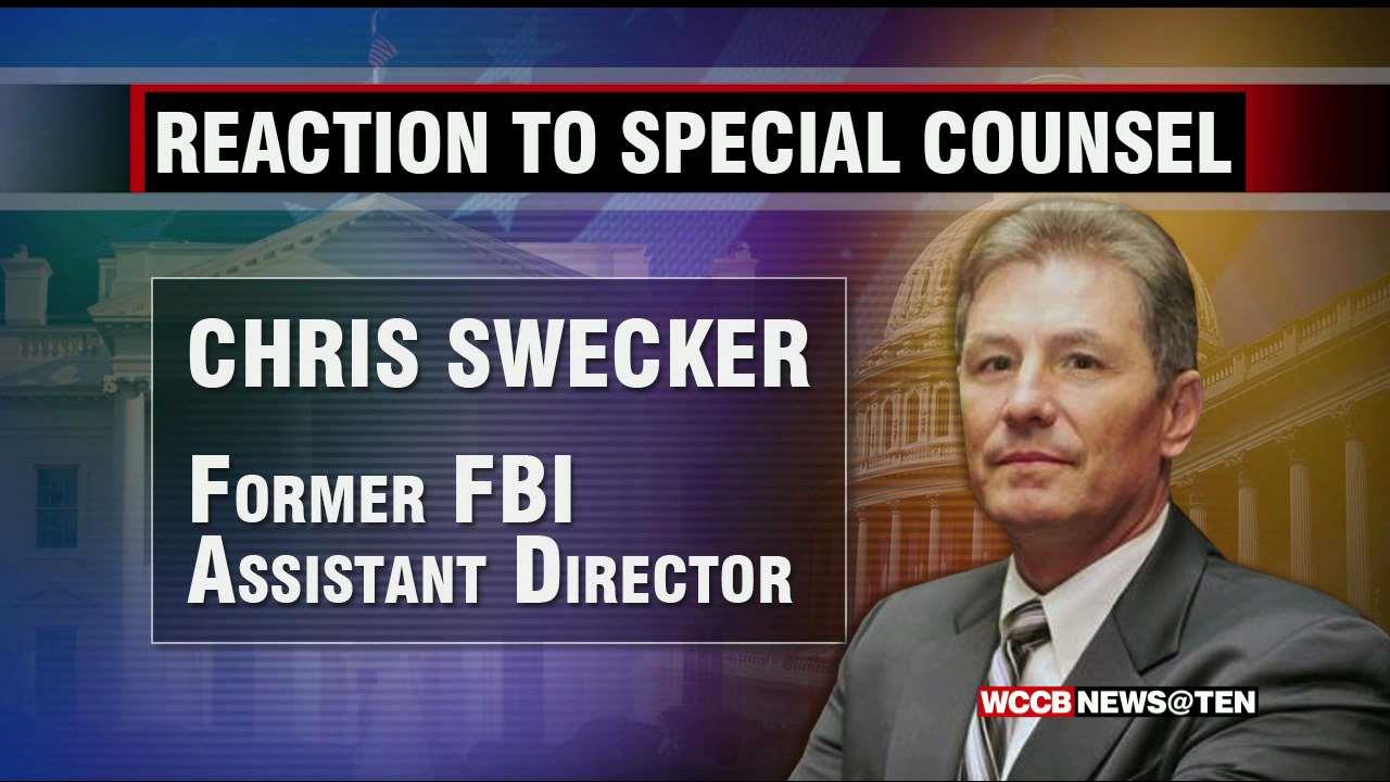 Former FBI Assistant Director Chris Swecker Talks About Appointment Of  Robert Mueller - WCCB Charlotte's CW