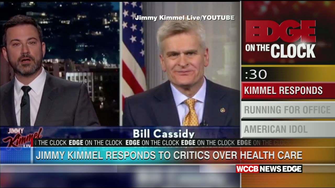 EDGE On The Clock Jimmy Kimmel Defends Plea WCCB Charlotte's CW