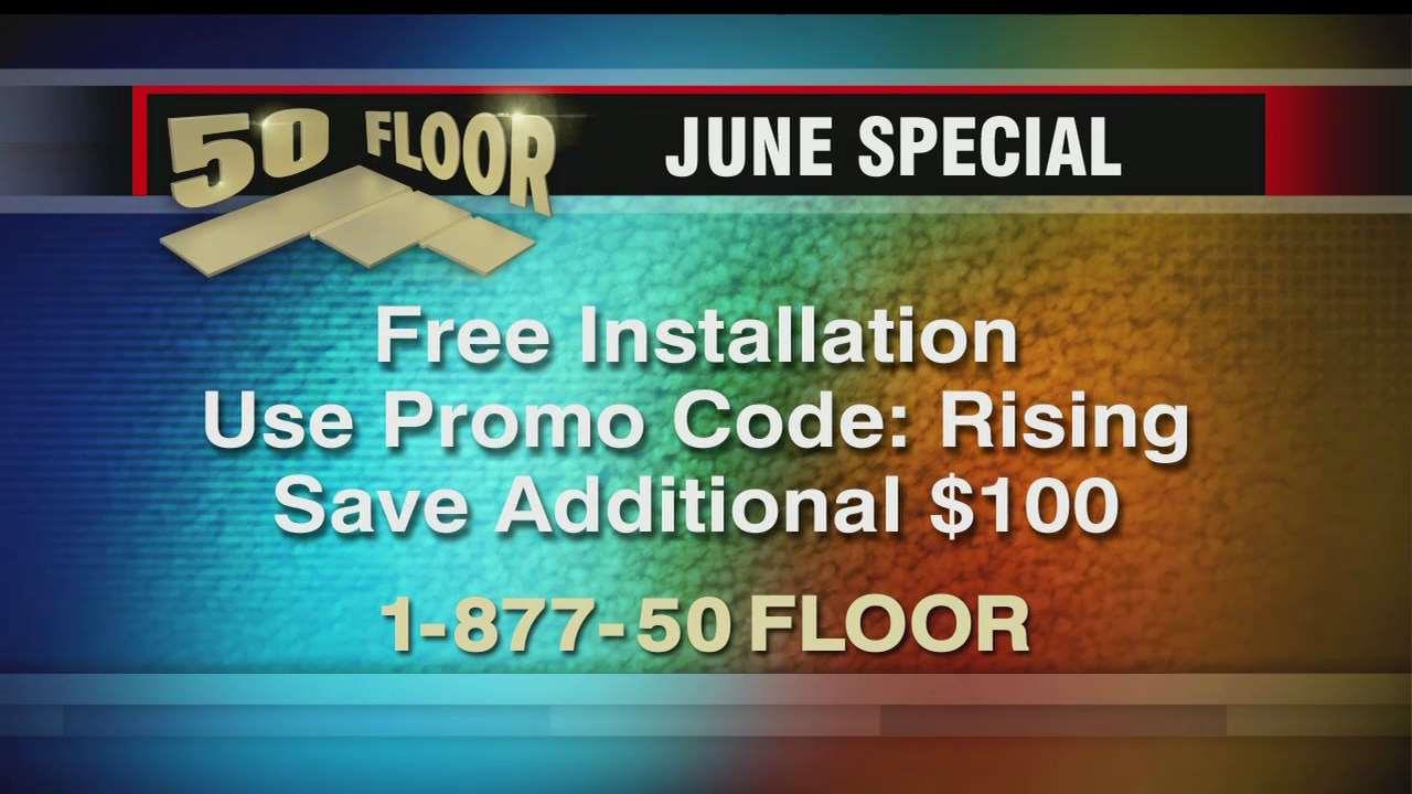 Take Advantage of the 50 Floor June Special of Free Installation WCCB