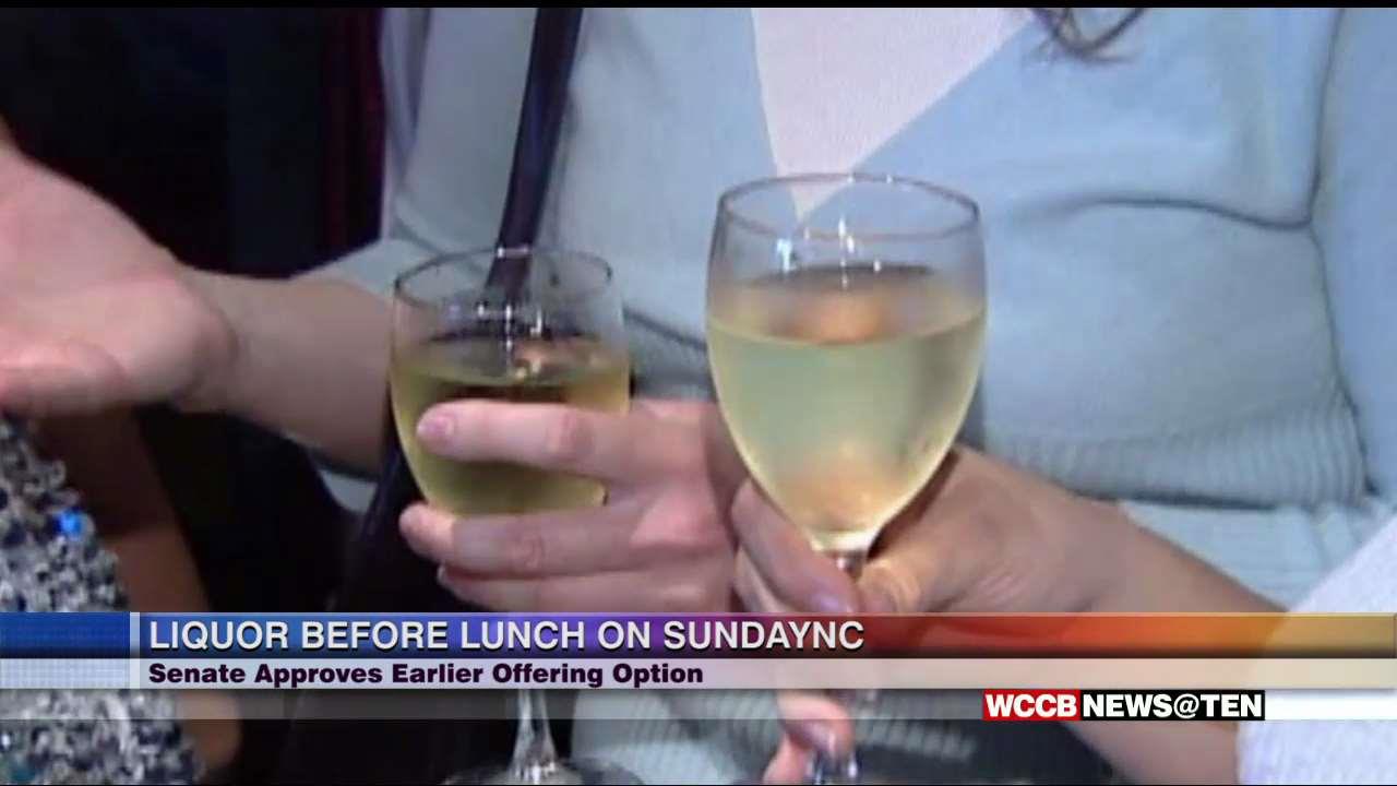 NC Senate Approves Bill Allowing Sunday Morning Alcohol Sales WCCB