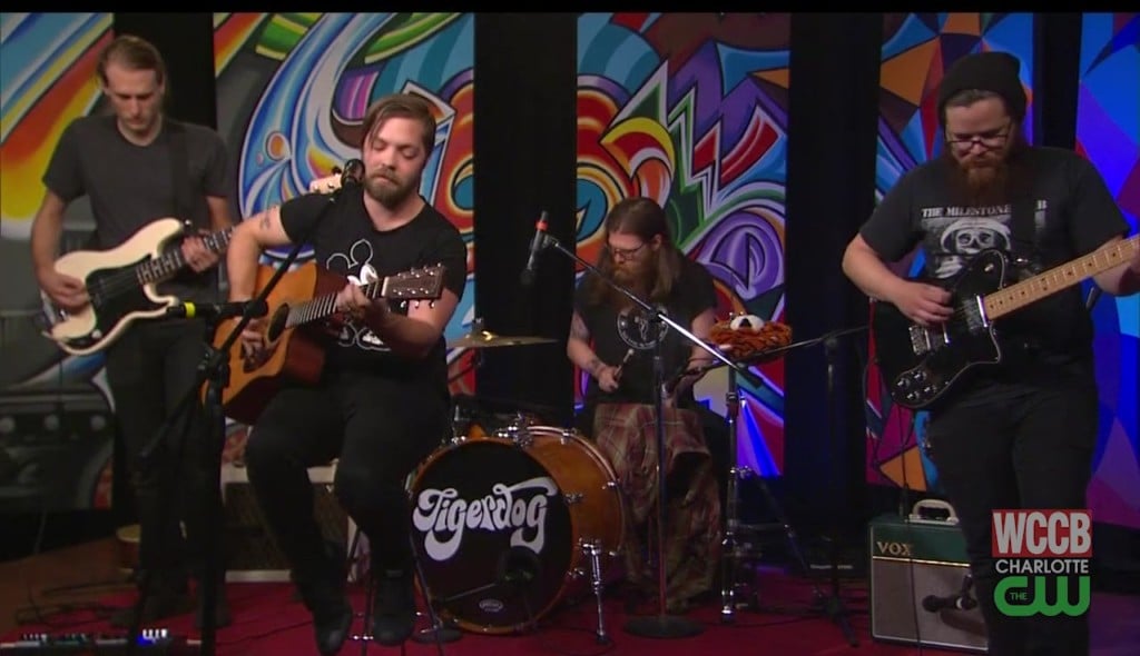 Tigerdog play "Seriously" at WCCB, Charlotte's CW