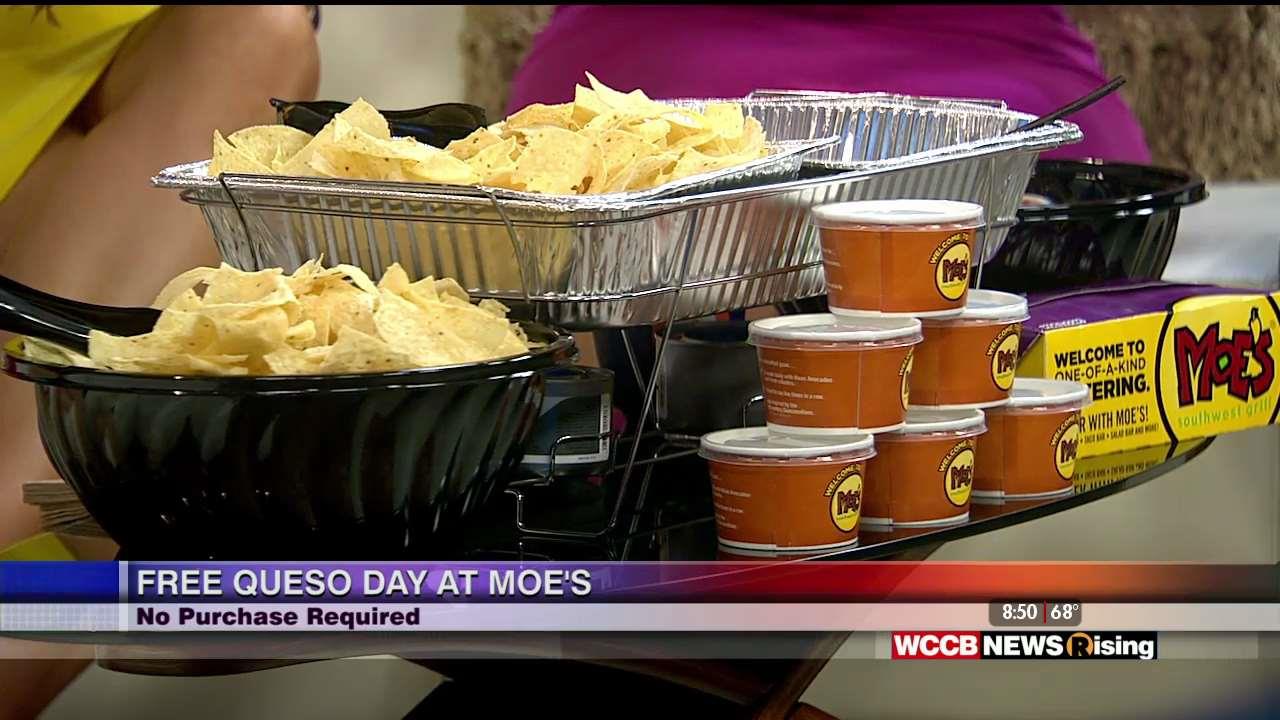 Moe's Celebrates Free Queso Day WCCB Charlotte's CW